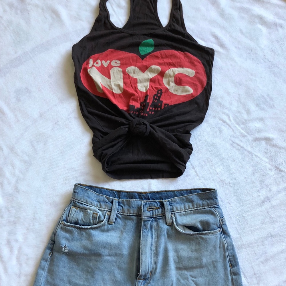 I ❤️ NY graphic tank